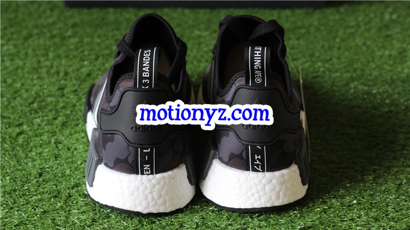 Best Version Adidas NMD R1 Bape Camo Black